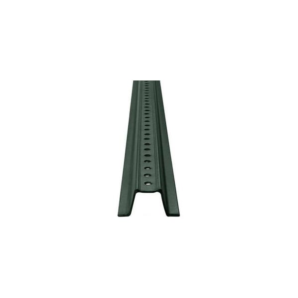 Tapco 05400001 UChannel Sign Post, 6'L, 2 lbs./ft., Green 05400001